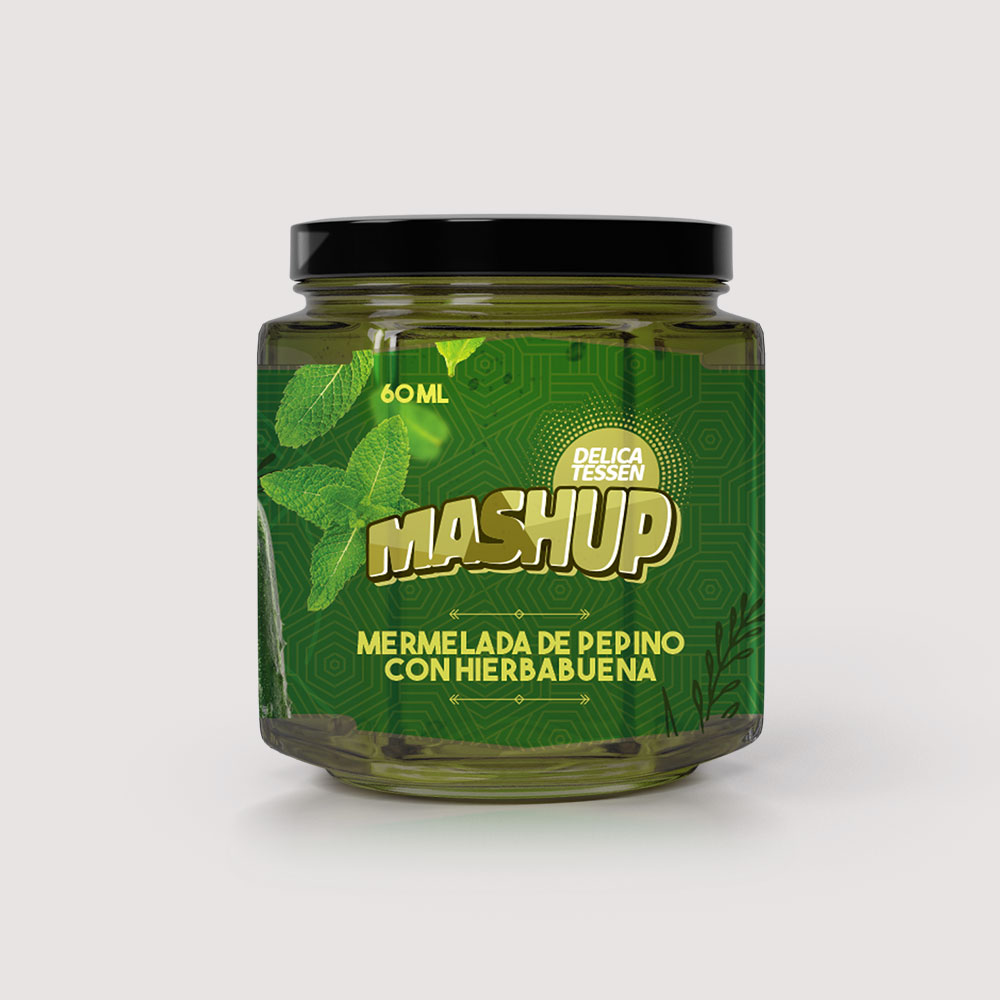 Mermelada Pepino y hierbabuena  - Mashup